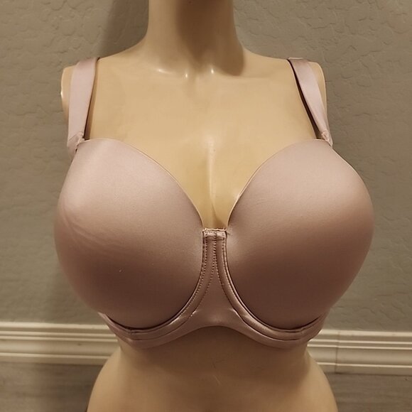 Soma Bra 38G Stunning Support Smooth Full Coverage Nude Underwire Lined - Picture 1 of 4